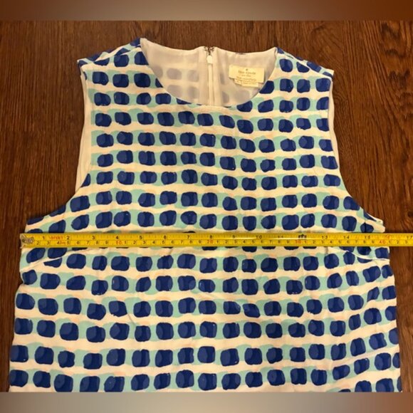 Kate Spade Blue and White Polka Dots Tank Top - Size S - Picture 7 of 7